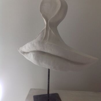 Sculpture intitulée "Le baiser" par Olympe, Œuvre d'art originale