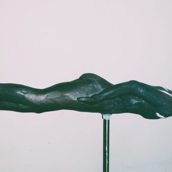 Rzeźba zatytułowany „Marion la nageuse” autorstwa Olympe, Oryginalna praca, Ceramika
