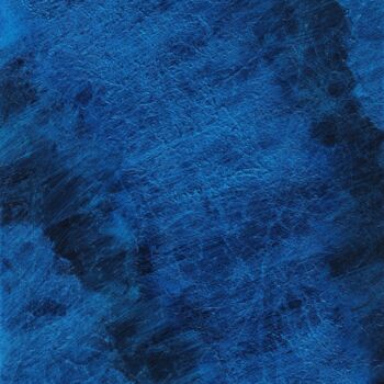 Pittura intitolato "le coeur de l'océan" da Omar Ndiaye (Coeur Mordoré), Opera d'arte originale, Acrilico