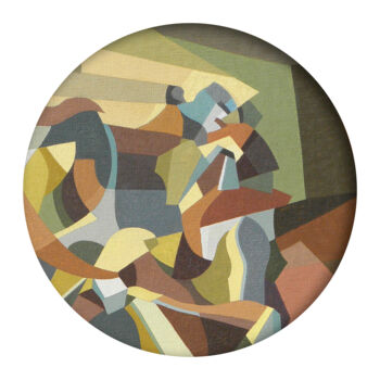 Gravures & estampes intitulée "Mandala I" par Omar Sorriente, Œuvre d'art originale, Impression numérique