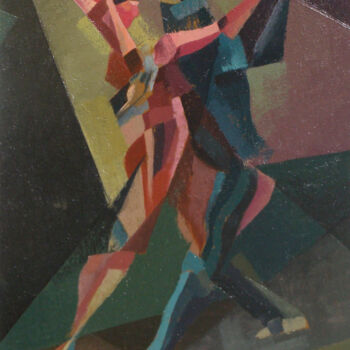 Peinture intitulée "Piccolo Tango IV" par Omar Sorriente, Œuvre d'art originale, Huile