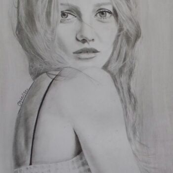 Painting titled "Vanessa Paradis" by Ombeline Le Gall, Original Artwork