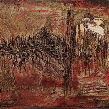Pittura intitolato "‘Adamah" da Ombretta Buongarzoni, Opera d'arte originale, Acrilico