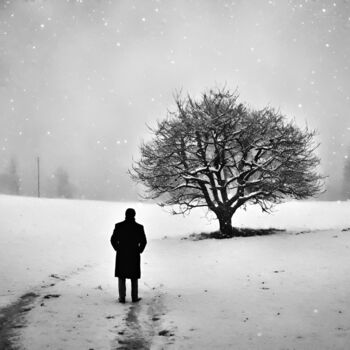 Photography titled "Winter Times" by Ömer Erdoğan, Original Artwork, Digital Photography