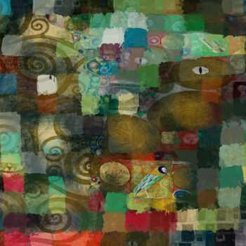 Digital Arts titled "Abstract Colors" by Omi Sid, Original Artwork, Photo Montage