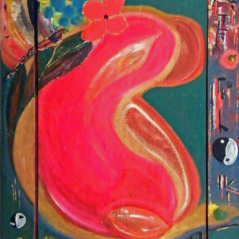 Pintura titulada "SERIE VIBRATION " m…" por Isabelle Nivet, Obra de arte original