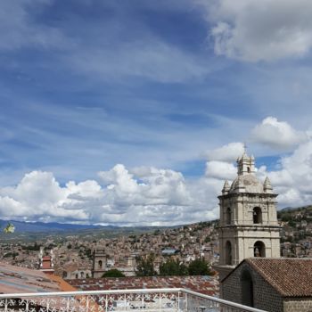 Photography titled "LUZ SOBRE AYACUCHO…" by Omsurya Sandra Inti Ruphay, Original Artwork