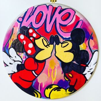 "Mickey Lover" başlıklı Tablo Onekize tarafından, Orijinal sanat, Sprey boya