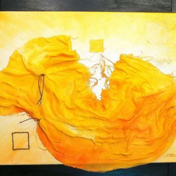 Painting titled "LUMIERE 3" by Oso, Original Artwork, Acrylic