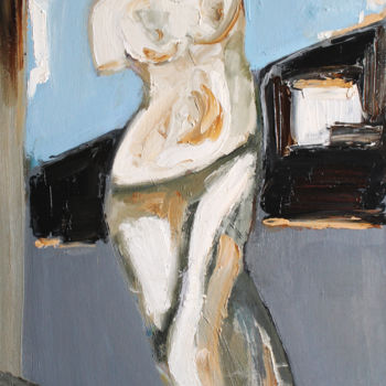 Painting titled "Venus" by Opaartist, Original Artwork, Oil