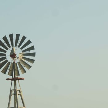 Photographie intitulée "Windmill" par Opelmendoza, Œuvre d'art originale, Photographie numérique