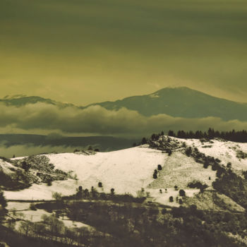 Photographie intitulée "Bel hiver / 19" par Alain Brasseur, Œuvre d'art originale