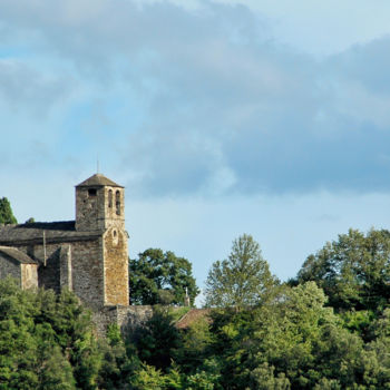 Fotografia intitolato "Eglise de Peyremale…" da Alain Brasseur, Opera d'arte originale