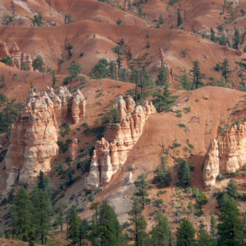 Photography titled "Bryce canyon 6" by Alain Brasseur, Original Artwork