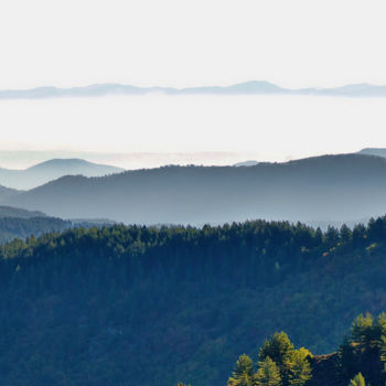 Photographie intitulée "Le mont Ventoux 4" par Alain Brasseur, Œuvre d'art originale