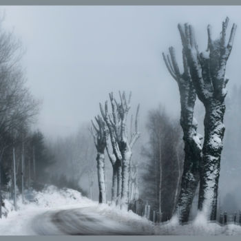 Photographie intitulée "Le bel hiver.....46" par Alain Brasseur, Œuvre d'art originale