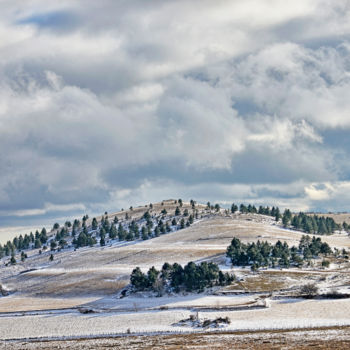 Photographie intitulée "Le bel hiver.....56" par Alain Brasseur, Œuvre d'art originale