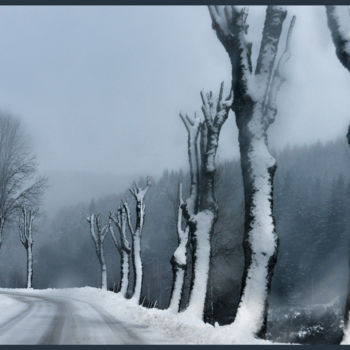 Photography titled "Le bel hiver.....62" by Alain Brasseur, Original Artwork