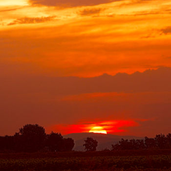 Photography titled "Les derniers rayons;" by Alain Brasseur, Original Artwork