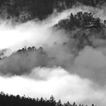 Fotografie mit dem Titel "Brumes matinales." von Alain Brasseur, Original-Kunstwerk