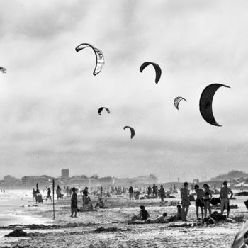 Fotografie mit dem Titel "La plage." von Alain Brasseur, Original-Kunstwerk