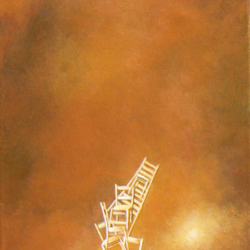 Schilderij getiteld "Babel" door Orcas Azerlav, Origineel Kunstwerk, Anders