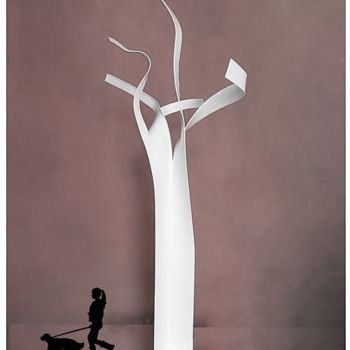 Escultura intitulada "árbol (proyecto urb…" por Ricardo Orduz Ordoñez, Obras de arte originais