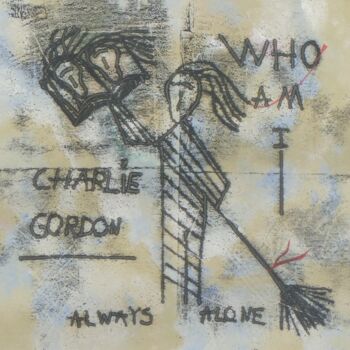 "Je suis Charlie" başlıklı Tablo O.M.A. tarafından, Orijinal sanat, Monotip