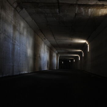 Photography titled "tunnel2" by Orhan Güldeste, Original Artwork, Non Manipulated Photography