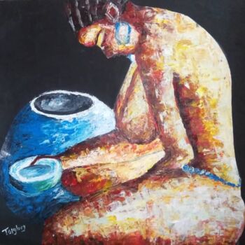 Painting titled "The Personal Hygiene" by Oriental Empyrean - The Art Gallery, Original Artwork, Acrylic
