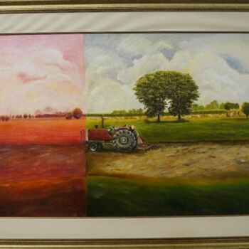 Painting titled "The Pure Life" by Oriental Empyrean - The Art Gallery, Original Artwork, Oil