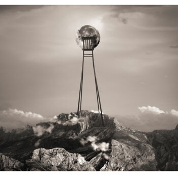 "Atalaya lunar" başlıklı Fotoğraf Oriol Jolonch tarafından, Orijinal sanat, Dijital Fotoğrafçılık