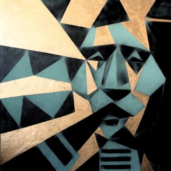 Pintura titulada "Transformation" por Oriol Capella, Obra de arte original, Acrílico