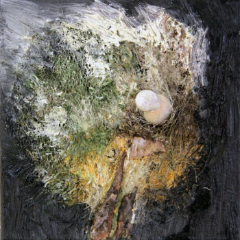 Painting titled "Herbststimmung" by Ralf Czekalla, Original Artwork, Oil