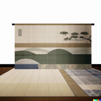 Digital Arts titled "Ukiyo-e #29" by Melih Ortatepe, Original Artwork, AI generated image