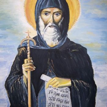 Painting titled "St. Anthony" by Chipulnevazut, Original Artwork