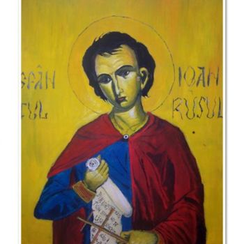 Painting titled "St. John The Russian" by Chipulnevazut, Original Artwork