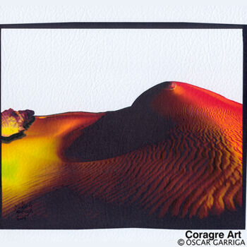 「El Desert que No Ex…」というタイトルの描画 Òscar Garriga (Coragre Art)によって, オリジナルのアートワーク, インク