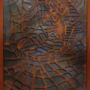 Картина под названием "Alpha Centauri gate" - Oscar Sabarïn, Подлинное произведение искусства, Рисунок распылителем краски