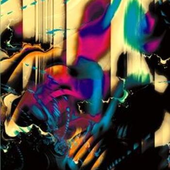 Ζωγραφική με τίτλο "abstracto 17-2" από Oscar Alejandro Poliotto, Αυθεντικά έργα τέχνης