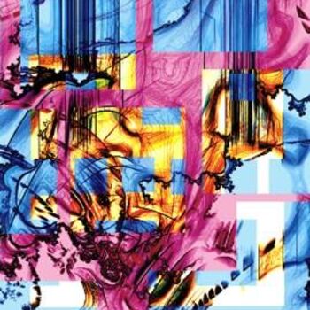 Ζωγραφική με τίτλο "abstracto 17-7" από Oscar Alejandro Poliotto, Αυθεντικά έργα τέχνης
