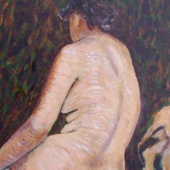 Schilderij getiteld "Nude After an Early…" door Alan Embrée Osler, Origineel Kunstwerk, Olie