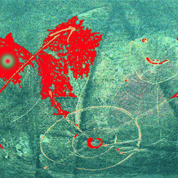 Grafika cyfrowa / sztuka generowana cyfrowo zatytułowany „O INCAUTO” autorstwa Osman, Oryginalna praca, Malarstwo cyfrowe