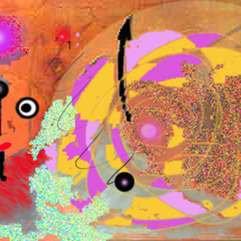 Цифровое искусство под названием "TRAFEGO-TRAFICO" - Osman, Подлинное произведение искусства, Цифровая живопись