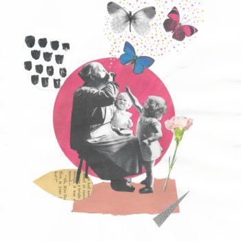 Collages intitolato "Catching Memories,…" da Ottavia Marchiori, Opera d'arte originale, Collages