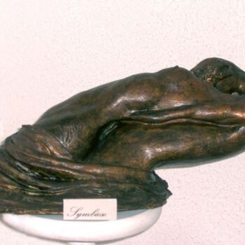 Skulptur mit dem Titel "symbiose" von Ottilia, Original-Kunstwerk
