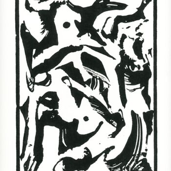 "Original Holzschnit…" başlıklı Baskıresim Otto Frühwach tarafından, Orijinal sanat, Ksilografi