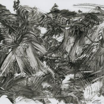 Malerei mit dem Titel "Ernte - Harvest - R…" von Otto Frühwach, Original-Kunstwerk, Digitaldruck Auf Keilrahmen aus Holz mon…
