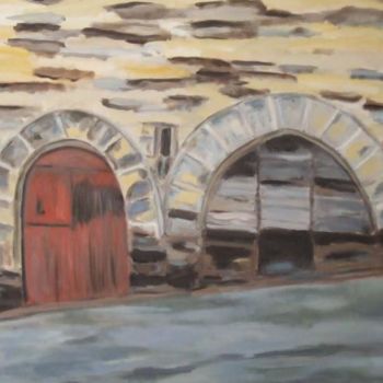 Painting titled "2 Portes" by Marblez, Original Artwork