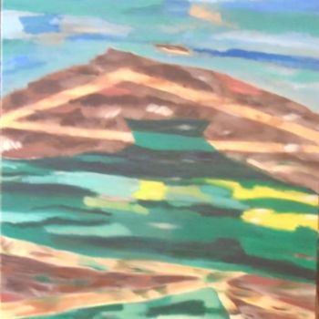 Pintura intitulada "rivage 2" por Marblez, Obras de arte originais